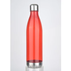 BPA Free 1000ml Plastic Water Bottle Sport Custom Drinking Bowling Durable Soda Shape bottle