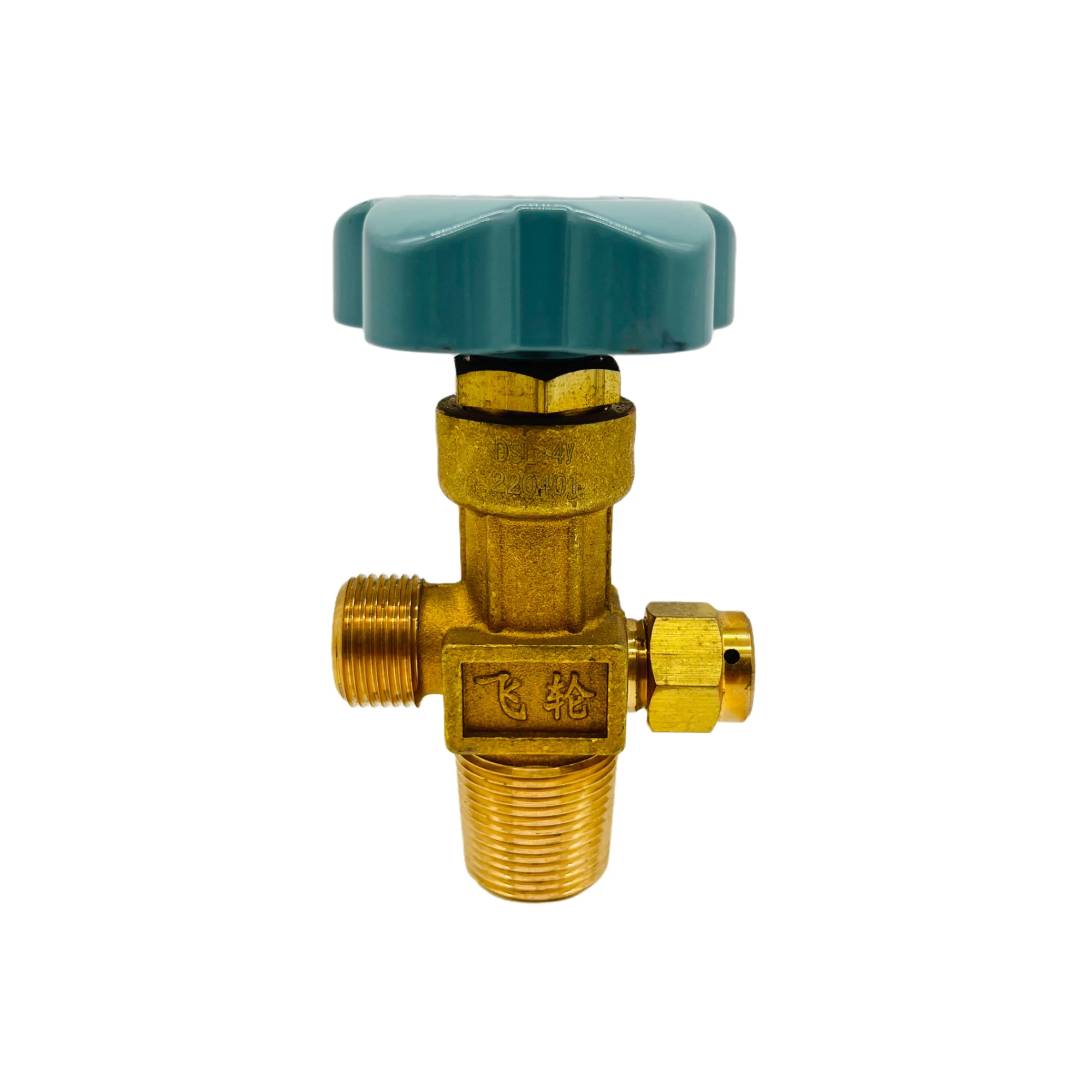 High quality brass gas cylinder valve for O2 N2 outlet thread G5/8 20Mpa