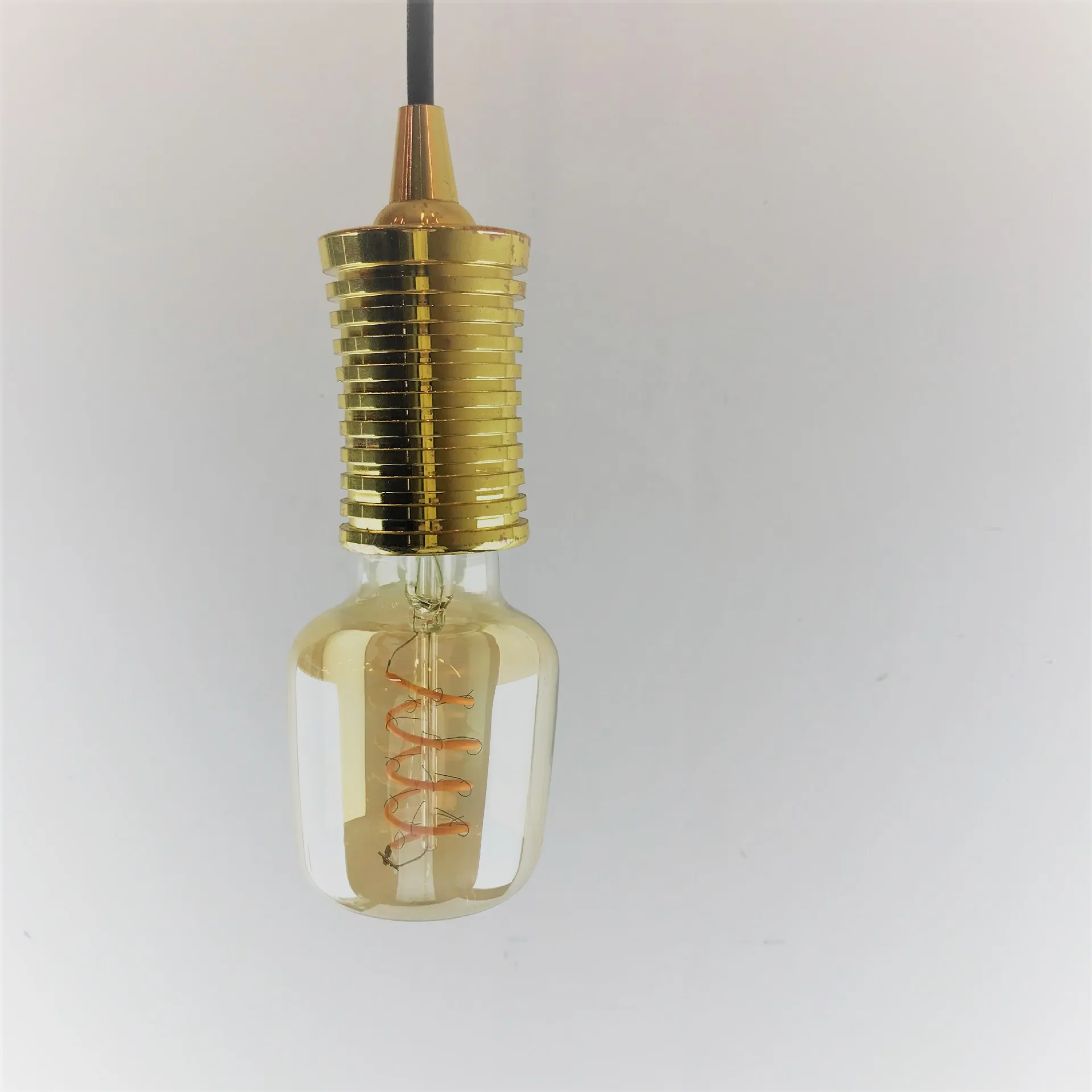 New Soft LED filament lamp 4W 220V E27 2200K beer bottle model flexible filament led bulbs T65 Decorative led edison lamp