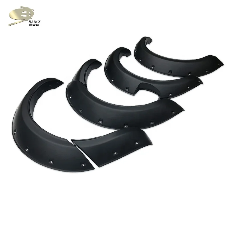 Накладка на крыло из АБС-пластика карманный стильный свод колеса матовый черный для Ford Ranger T7 2015-2017 другие внешние аксессуары 2016