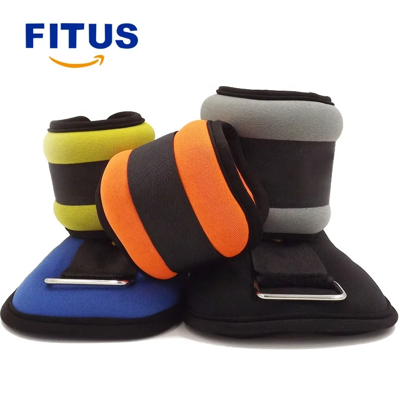 FITUS Custom logo Ankle & Wrist Weights Neoprene Fabric Filling with Iron Sand
