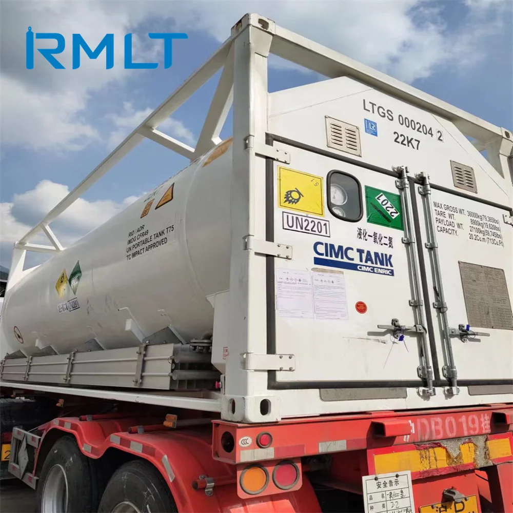 99.9% ~ 99.9999% жидкий аргоновый газ цена заполнен резервуаром T75 ISO