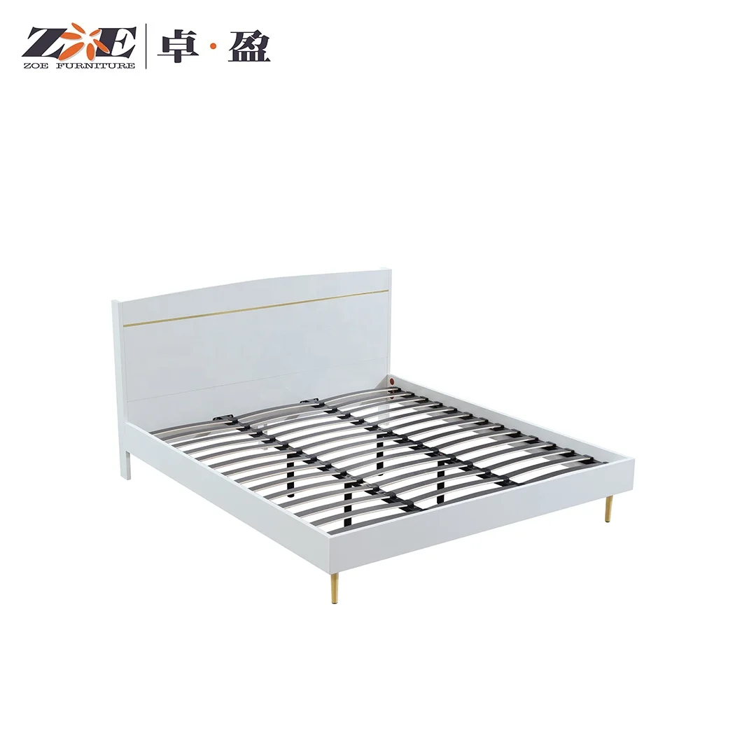 New Design Home Furniture China Hot Sale Sets Furniture Wooden King Size Bedroom Beds