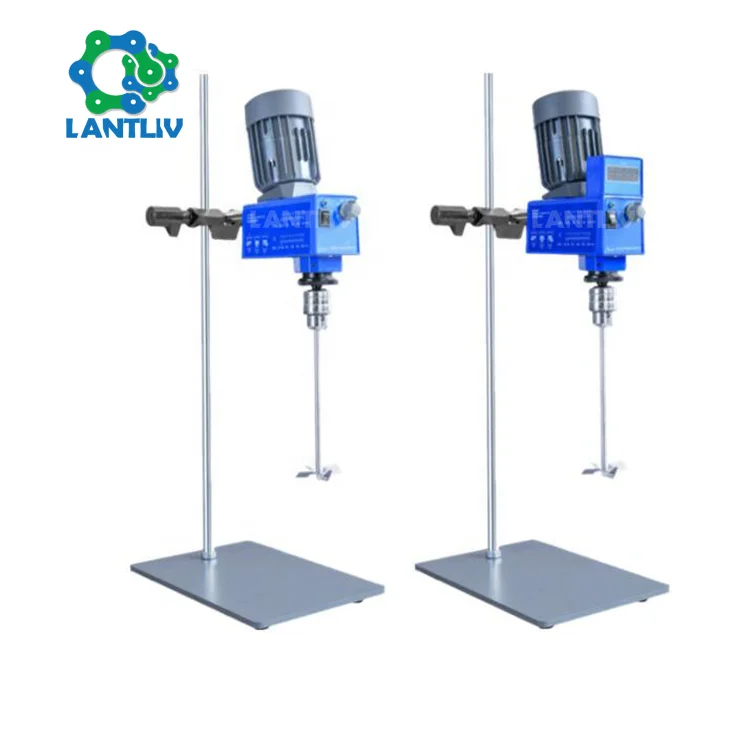Новинка, маленький консольный мощный электрический миксер 20 л, лабораторный Электрический миксер 120 Вт, Миксер с постоянной скоростью и цифровым дисплеем