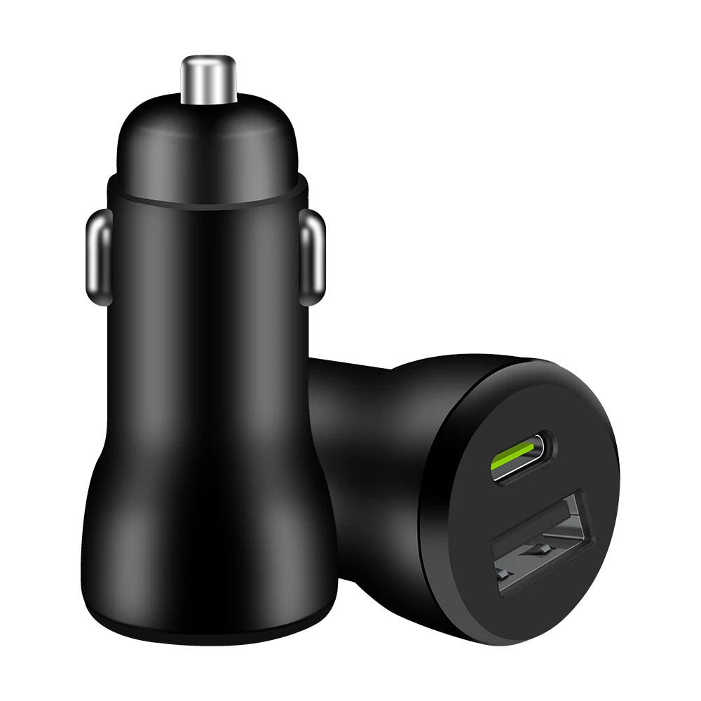 Amazon best seller type C PD 30W USB QC 3.0 car charger convenient for phone gamer tablet charger