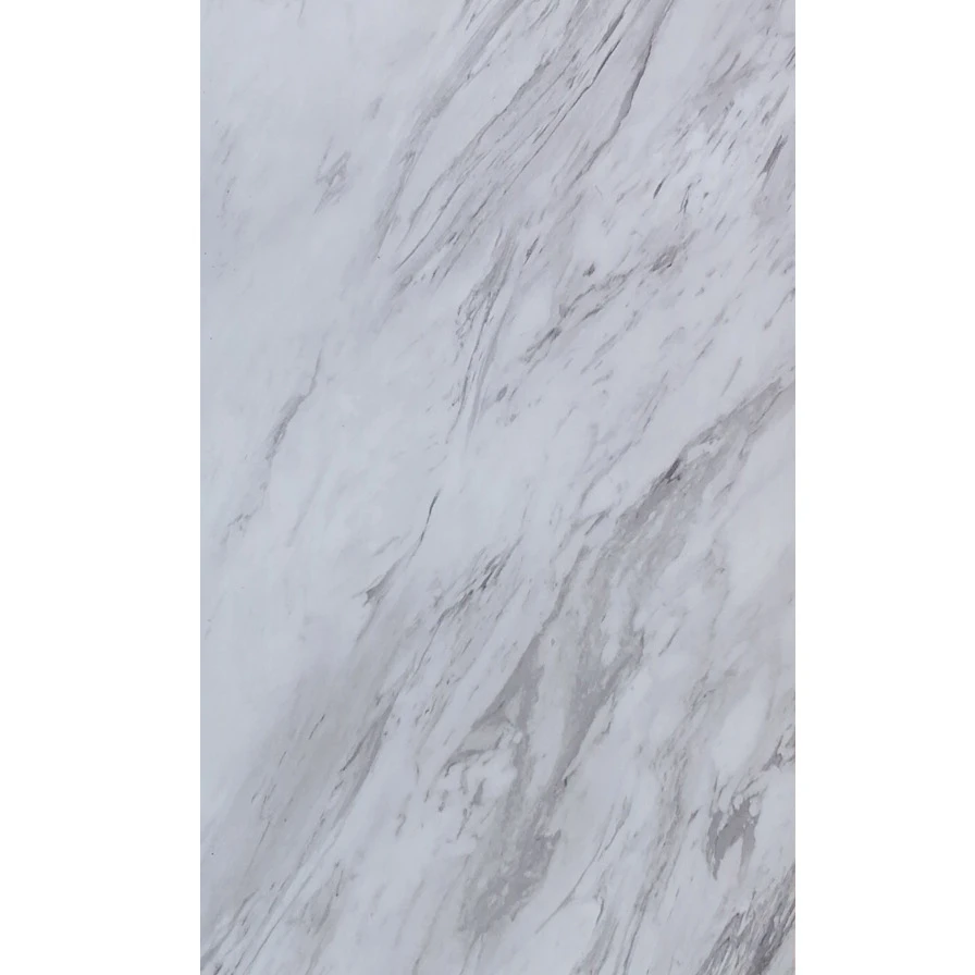 
1MM waterproof white marble design self adhesive fashion wall panels for interior 