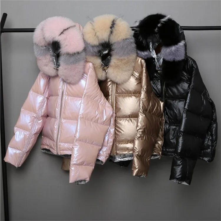 
Winter Women Jacket Long Down Jacket Padded Coat Ladies Slim Hooded Parka 