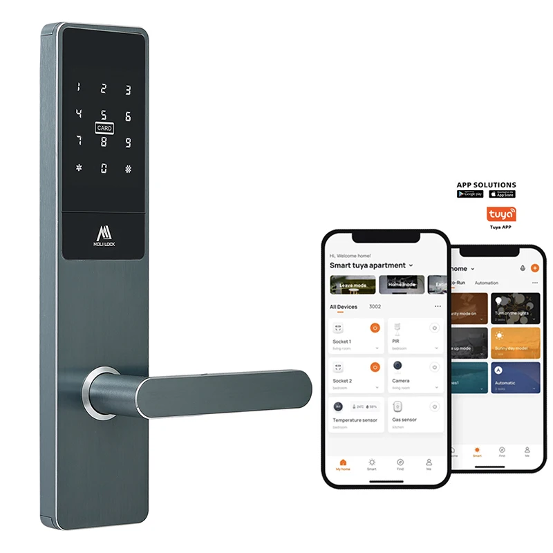 Moli Rfid Hotel Lock System Hotel Card Door Lock Security Electronic Locks For Hotels