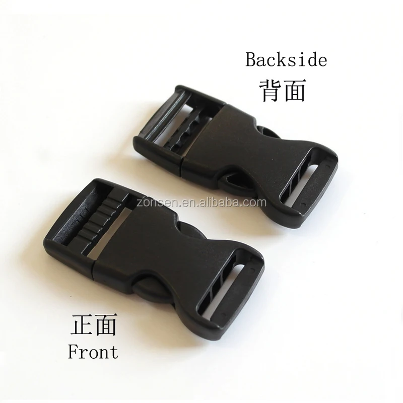 KAM Colored Plastic Side Release Buckle 25mm Adjustable Quick Release Plastic Buckles for Backpacks 14 Colors in Stock