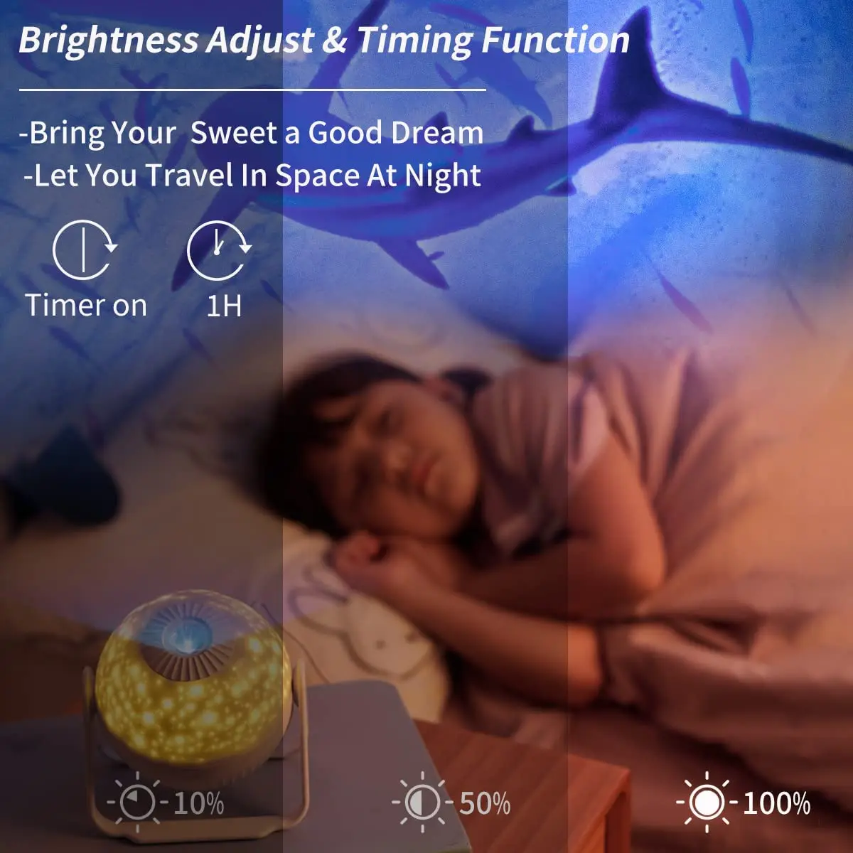 Home Bedroom Ceiling  Light Projector Planetarium Con stellation Projector Star Sky Kids