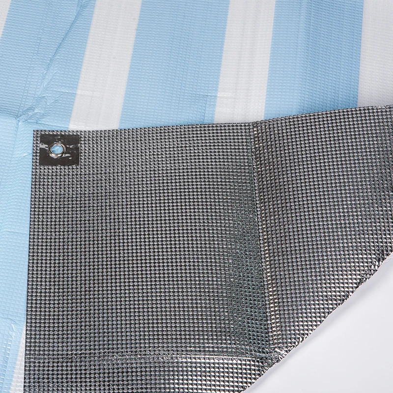 Camping Tent Rugs PE Aluminum Foil Waterproof Folding Floor Mattress Outdoor Beach Picnic Mat