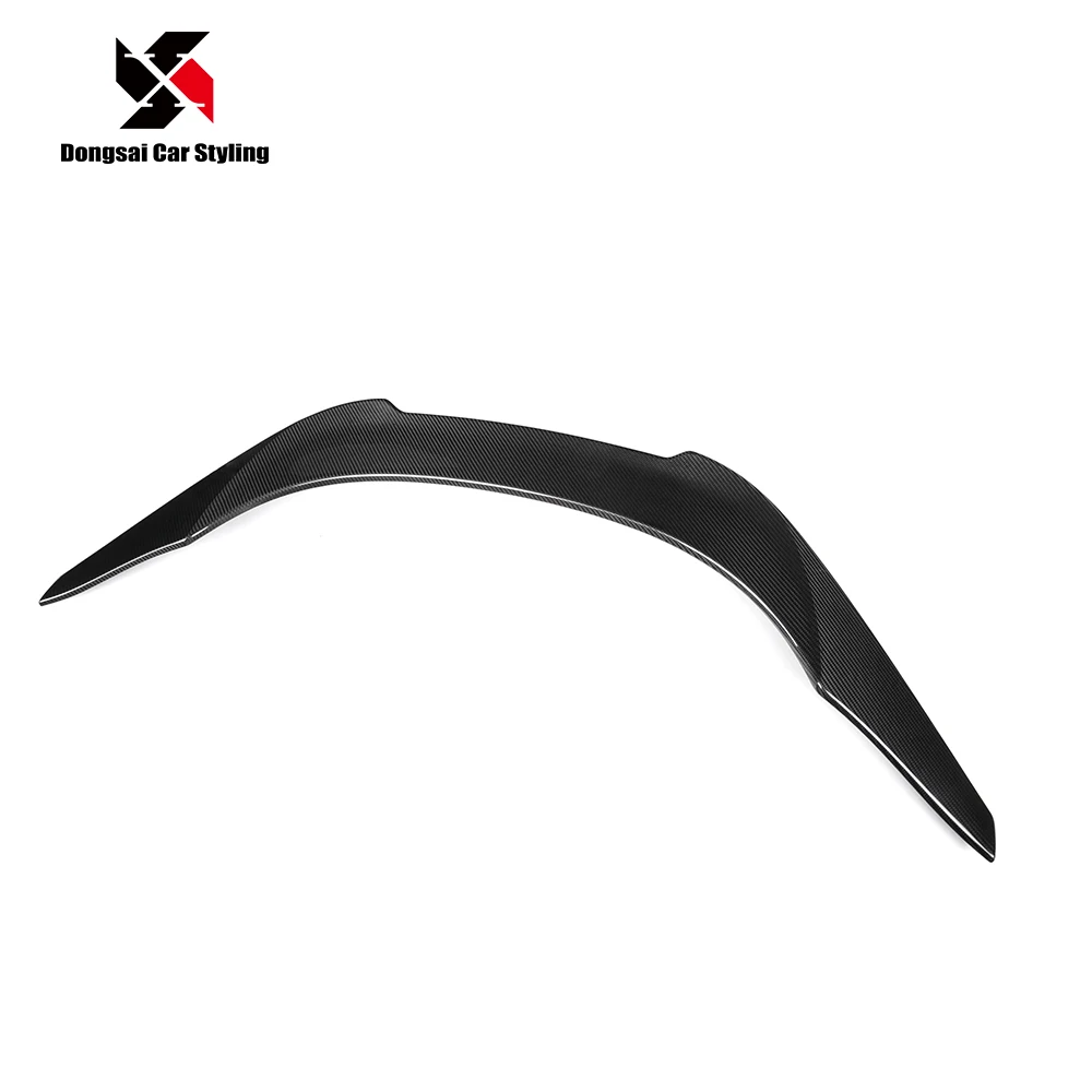 Dry Carbon V Style Rear Trunk Boot Lip Wing Ducktail Spoiler for Toyota Supra A90 A91 GR MK5 2019+