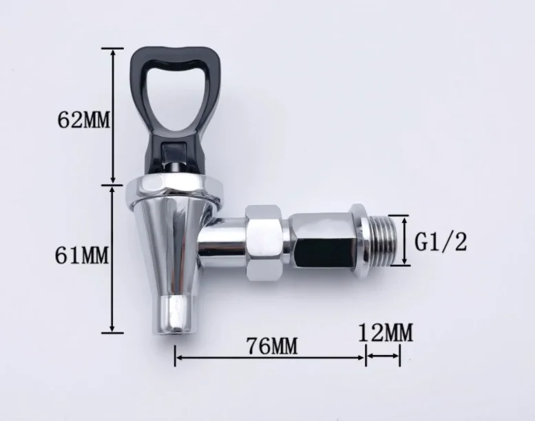 BPA Free Plastic Water Spigot, Replacement Cooler Water Faucet for Countertop,Household Water Bucket, Water Cooler Filtration Sy