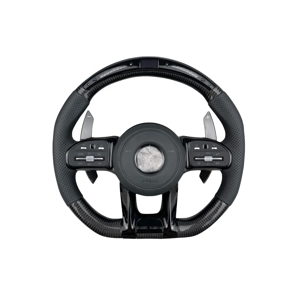 Custom Carbon Fiber Steering Wheel for Mercedes benz AMG G63 C63 S63 E63 Mercedes Benz Steering Wheel