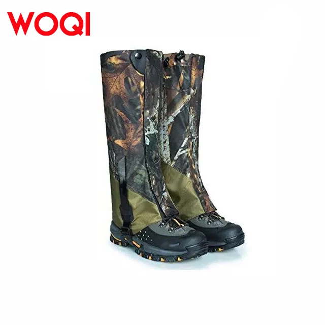 WOQI Protective Snake Guard Leggings Insect Bite & Sharp Rock/Thorn Preventing Gaiters Boots for Camping & Hiking