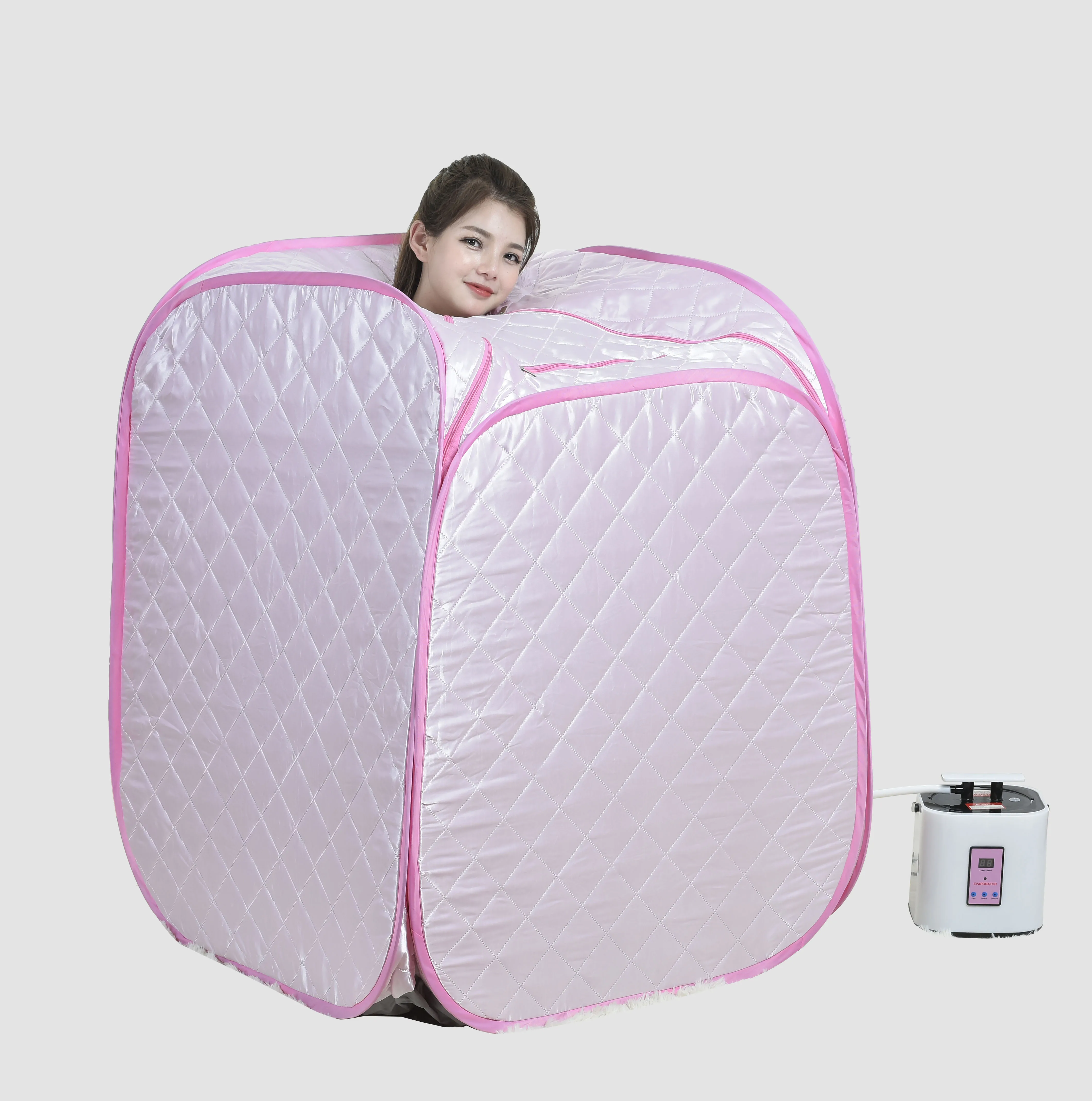 Modern Remote Control Panel Full Spectrum Salt Stone Far Infrared Sauna Room Soft Touch Control Panel Steam Sauna Tent