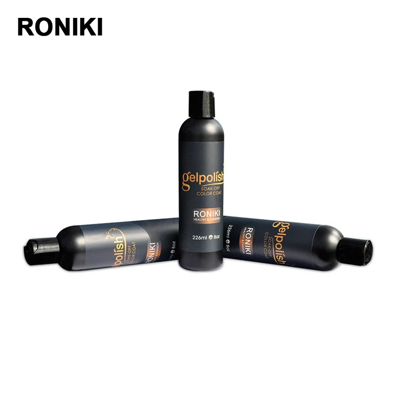 RONIKI wholesale bulk custom logo profesional normal oem non toxic private label color uv gel nail polish