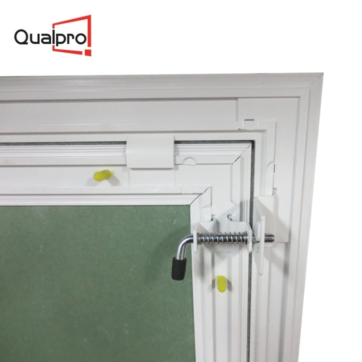 White powder coating 300x300mm drywall aluminum ceiling inspection hatch door access panel