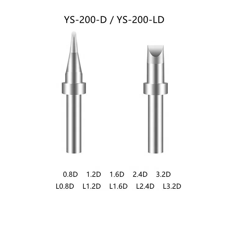 Высококачественные наконечники для пайки 200-D для паяльной станции 203