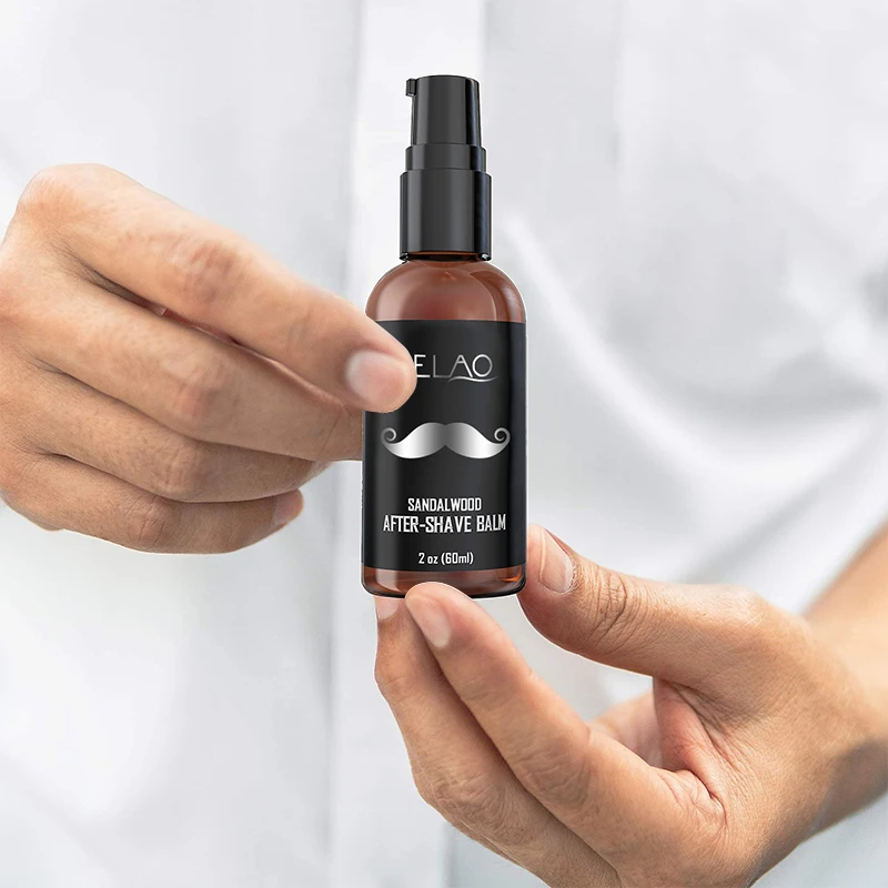 Подарок на день отца, Органический натуральный защитный бальзам для сглаживания кожи, питательный мужской бальзам после бритья