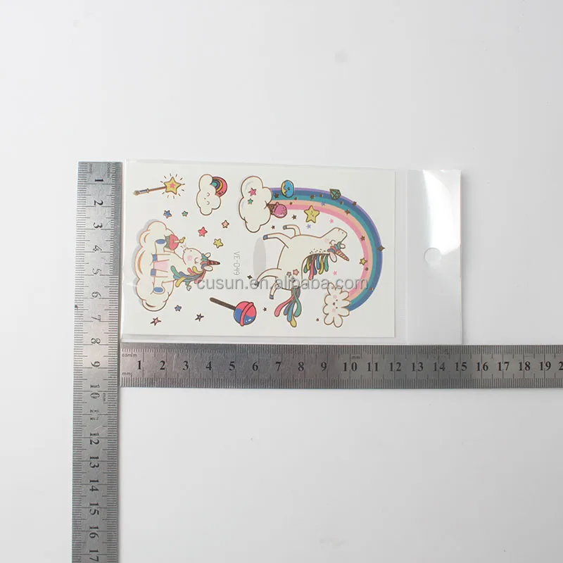 wholesale cartoon tattoo stickers for kids funny water transfer temporary tattoos for kids