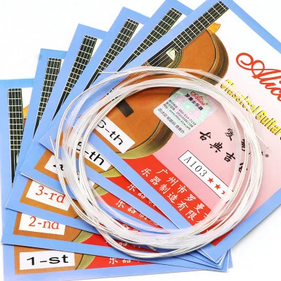Alice A103 Wholesale Good Quality Acoustic Guitar Strings Top Professional Acoustic Guitar Strings