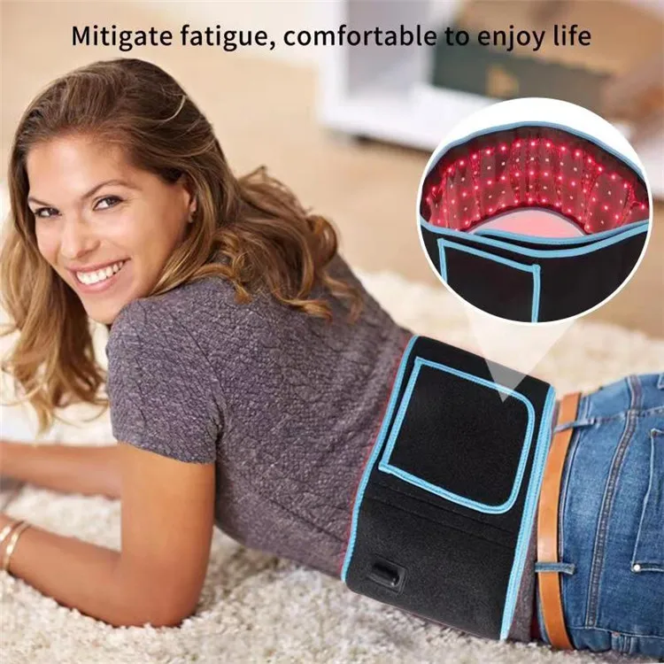  Women Electric Shapers Belt Hot Belly Slim Shaper Waist Sweat Trainer Red Led Light Infrared Therapy Ab Lipo