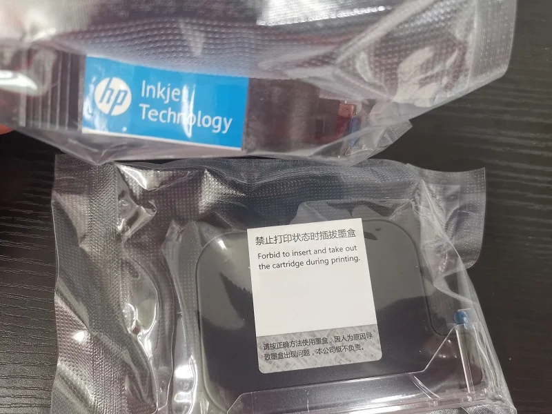 TIJ 2.5 Online Packing Code Coding Machine Thermal Jet  TIJ Ink cartridges