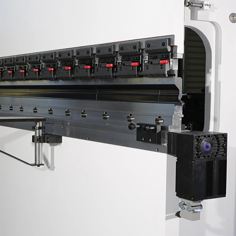 CNC Hydraulic Bending Machine 4 Axis From ADH Manufacture Professional Metal Sheet