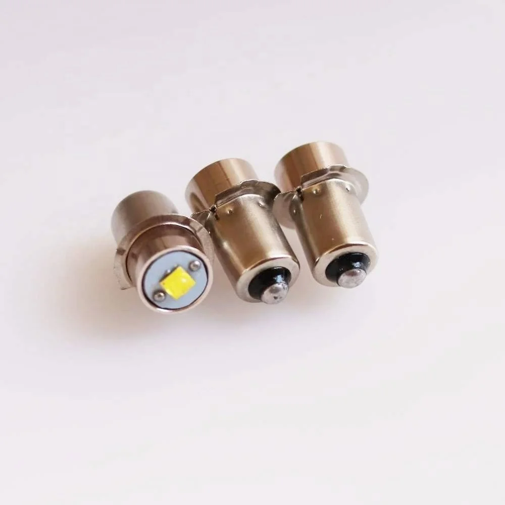 P13.5S E10 LED Flashlight Bulbs 6-24V LED Emergency Work Light Lamp Replacement Bulb Torches