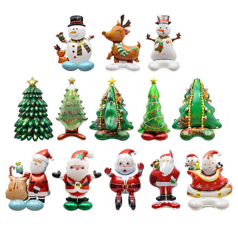 Набор рождественских надувных шаров 4D