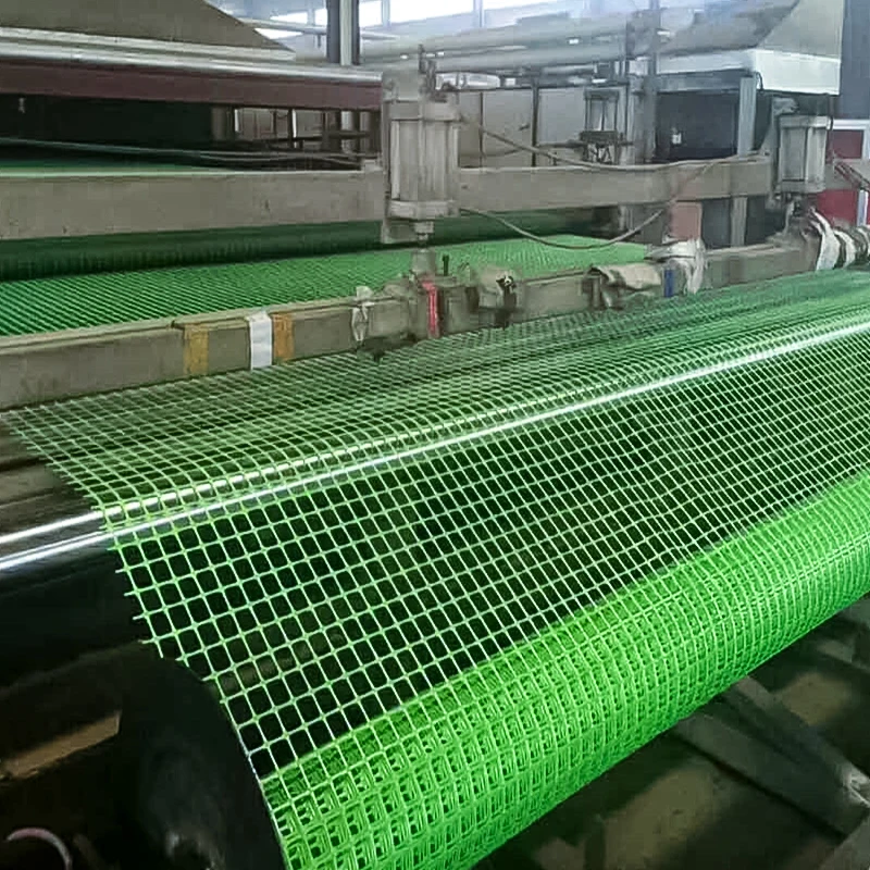 Newest design top quality welding steel plastic composite earthwork extruded geogrid