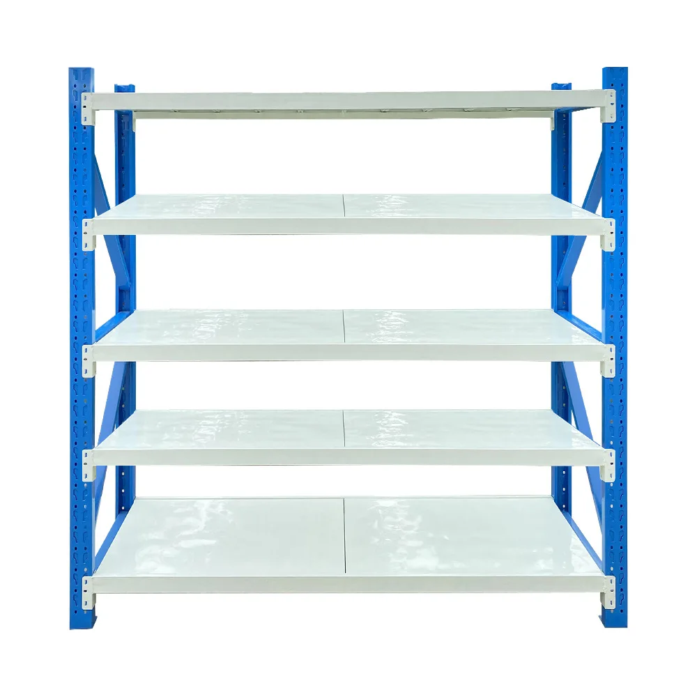 Storage Rack Heavy Duty Adjustable Garage Shelf Steel Shelving Unit Layer Packing Protection Feature Stacking Rack Shelves