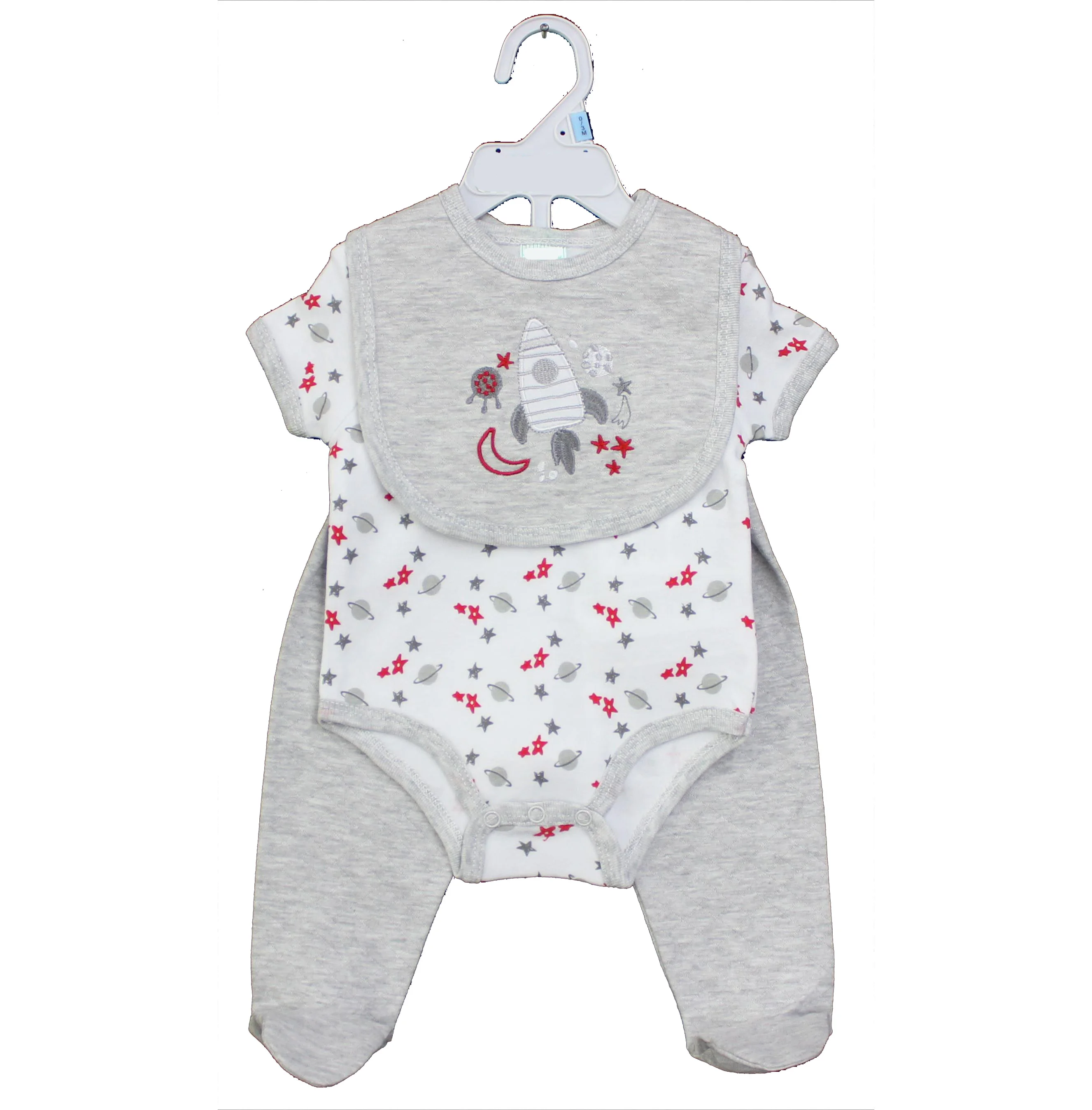 Good selling comfortable short sleeve long pant  baby boy clothes newborn clothes baby bib 3 in 1