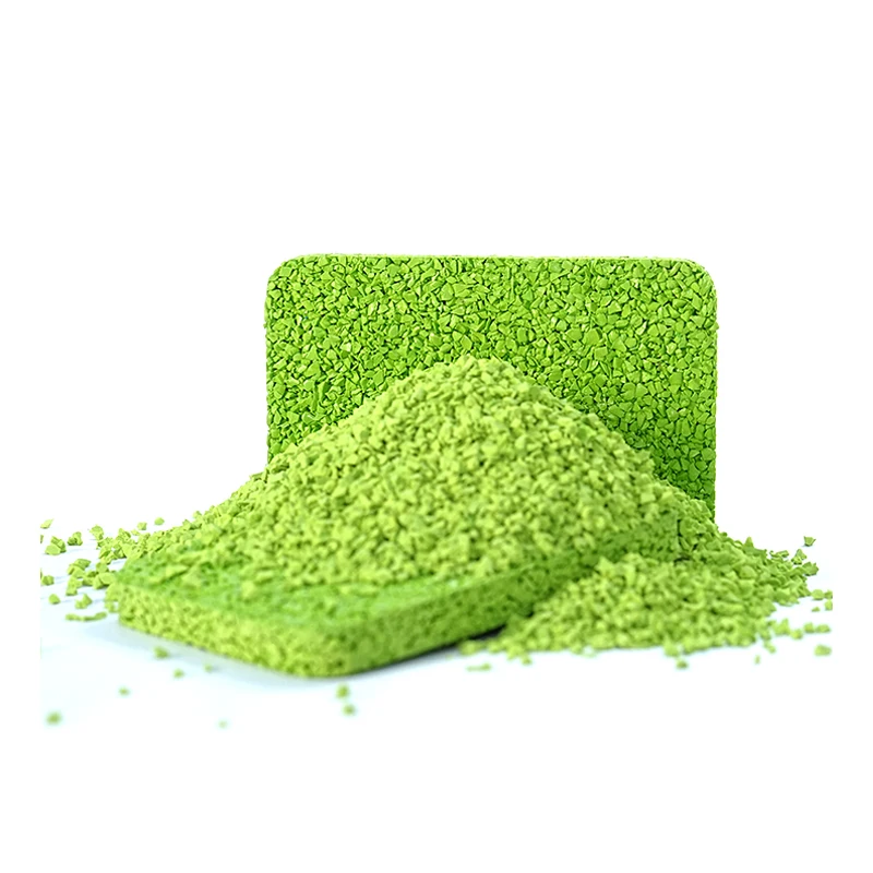 Varied EPDM Rubber Granules For Children Outdoor Flooring Surface