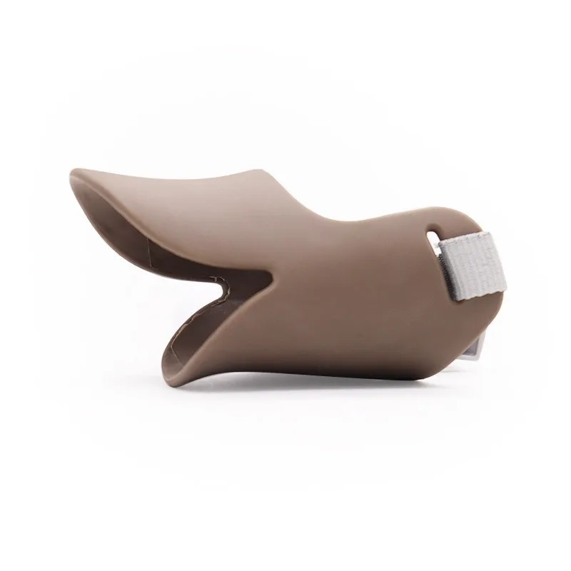 Pet Anti-Bite Muzzle Silicone Small Yellow Duck Small Dog Muzzle