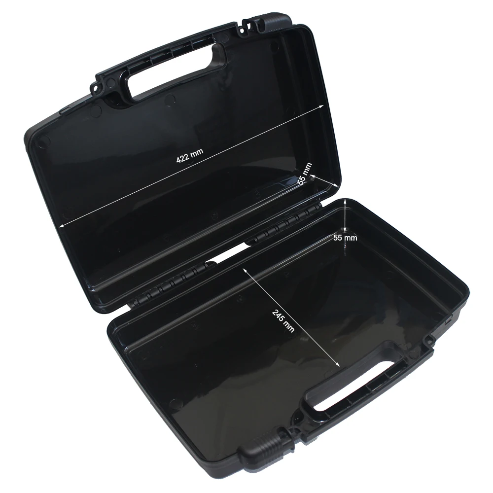 Lightweight PP Material Simple Plastic Egg Foam Gun Packing Case Carrying Box