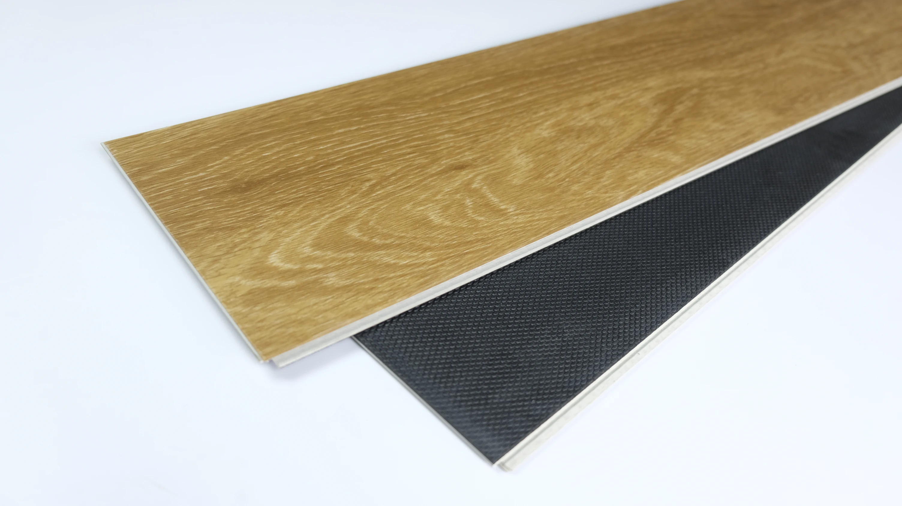 Oak Color SPC Click flooring Waterproof Herringbone floor 5.0mm wear resistant Rigid core vinyl plank