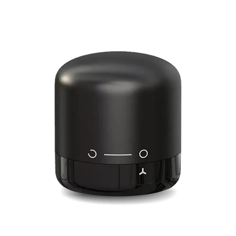 Kingze Custom Silicone ABS Swivel Lock Wine Bottle Stopper Eco-friendly Mini Vacuum Wine Champagne Stopper