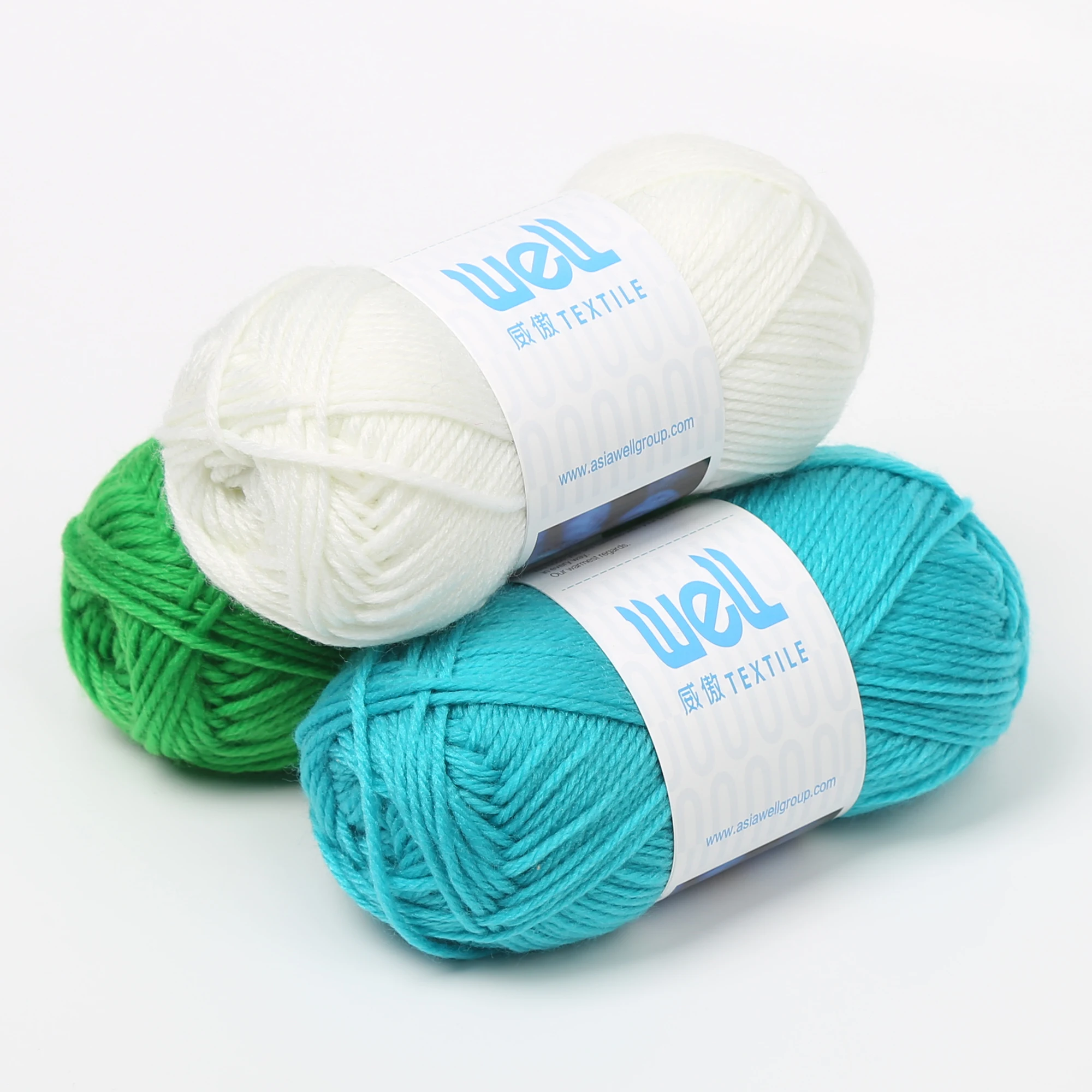 
100% acrylic yarn for knitting high Tenacity 28/2 Ring Spun fancy style space dyed gentle, feel good 