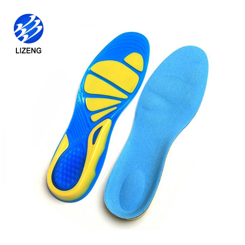 
Perfect Anti Fatigue Athletic Cushioned Shoe Gel Insoles For Men Women 