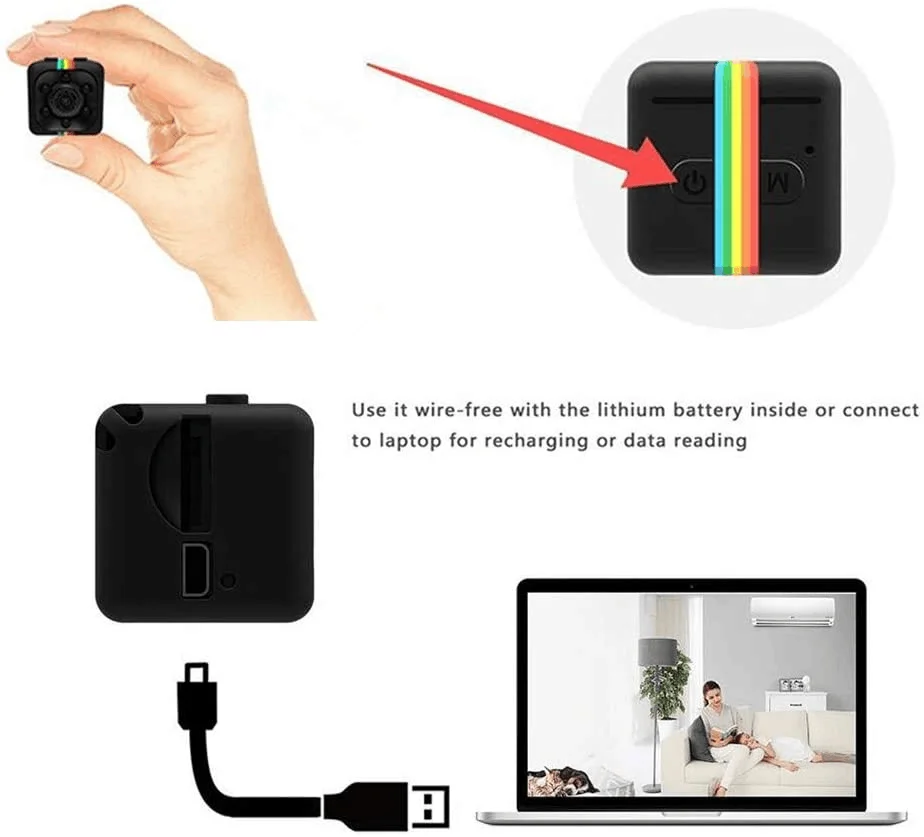 Webcam Mini Camera SQ11 Sansnail HD Camera SQ8 SQ9 Upgrade Night Vision Mini Camera 1080P Sports Mini DV Recorder