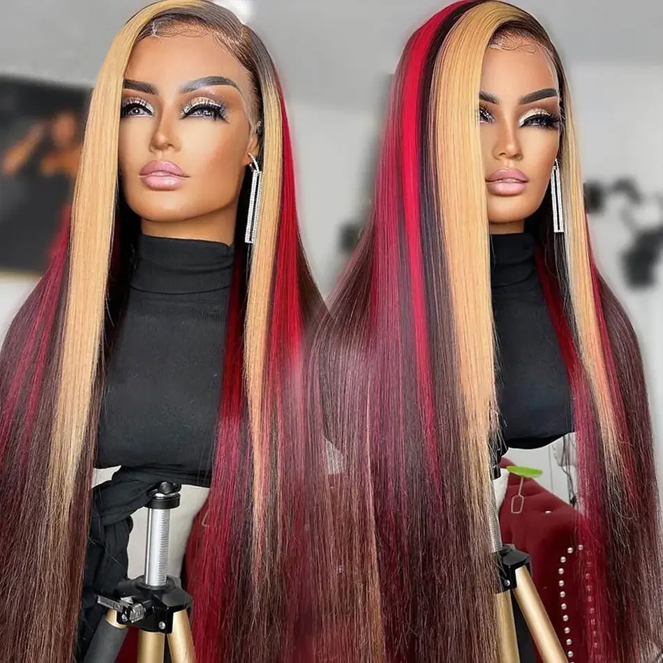 12A Bone Straight Swiss HD Lace Front Wigs For Black Women,100% Frontal Glueless 360 Full Hd Lace Wig,Raw Indian Hair wig Vendor