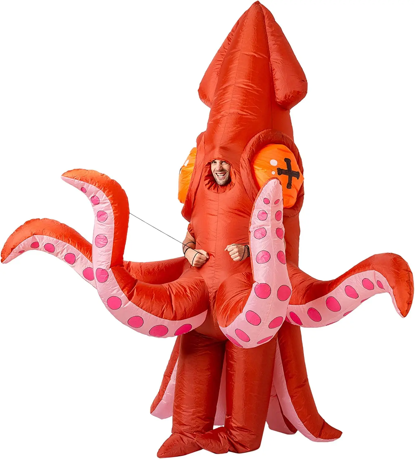 Cheap inflatable Octopus costumes professionally customized cartoon costumes for adult  for large celebrations.
