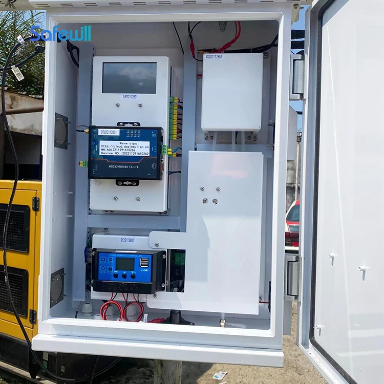 Outdoor Air Pollution Air Quality Sensor Monitoring Ultrasonic Weather Station wind speed  rain uv solar cloud remote monitoring