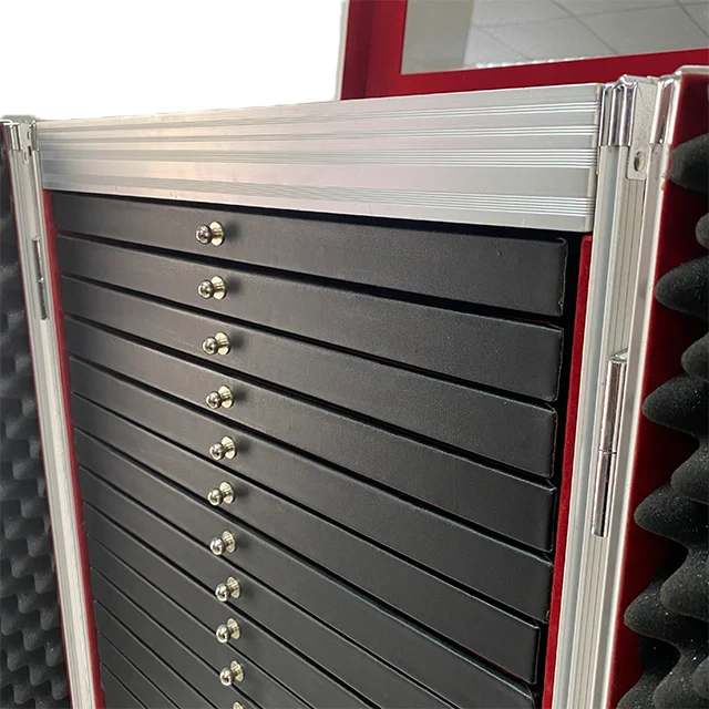 Professional Manufacture Storage Display Jewelry Showcase