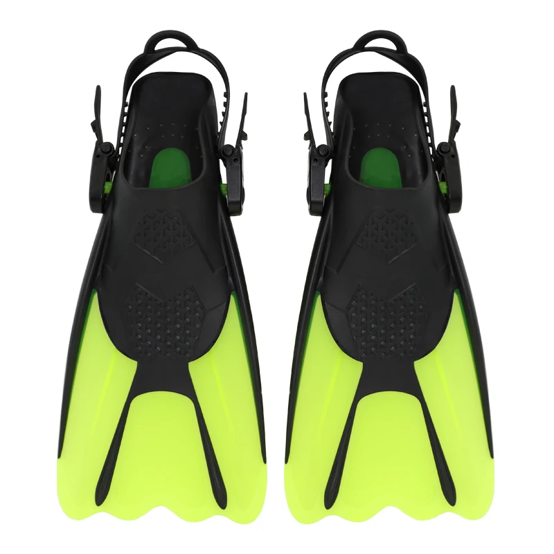 Cheapest price diving fins customizable antiskid comfortable full foot warp swimming fins