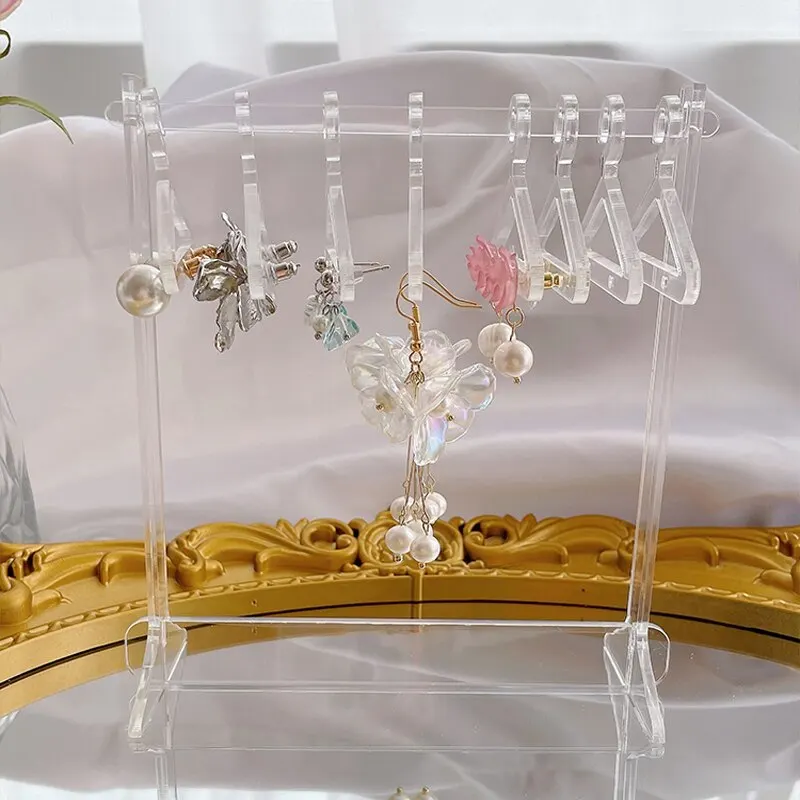 Jewelry Stand Holder Jewelry Hangers Earring Organizer Acrylic Jewelry Display Stand