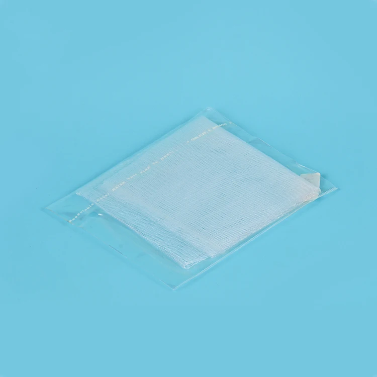 Japanese hot selling pull ring sponge foaming net facial face wash net Women face Soap Mesh net