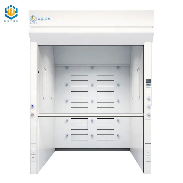 Chinese lab furniture fumehood acid resistant walk in fume hood